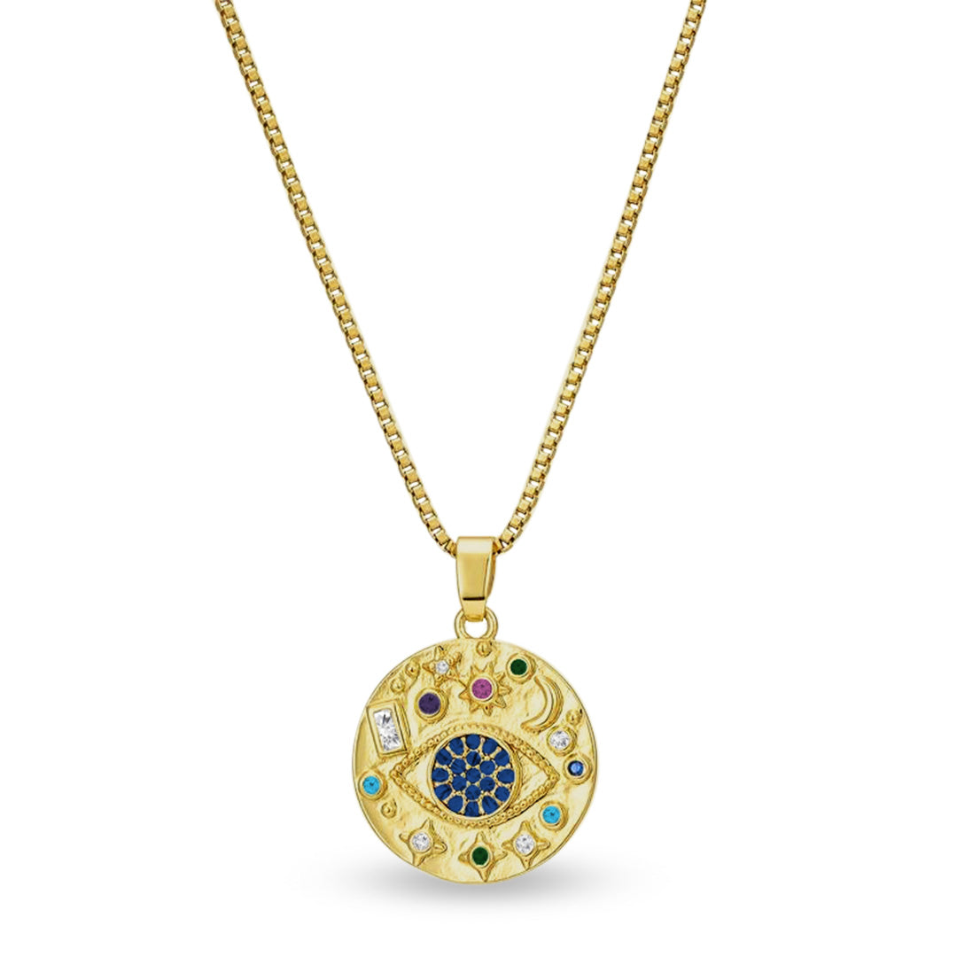 Blue Eye Necklace