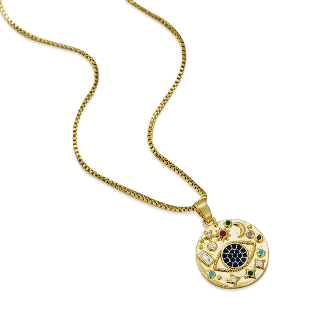 Blue Eye Necklace