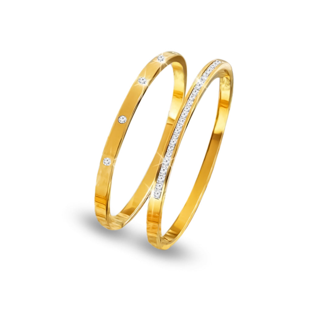 Dazzle Duo Bangles