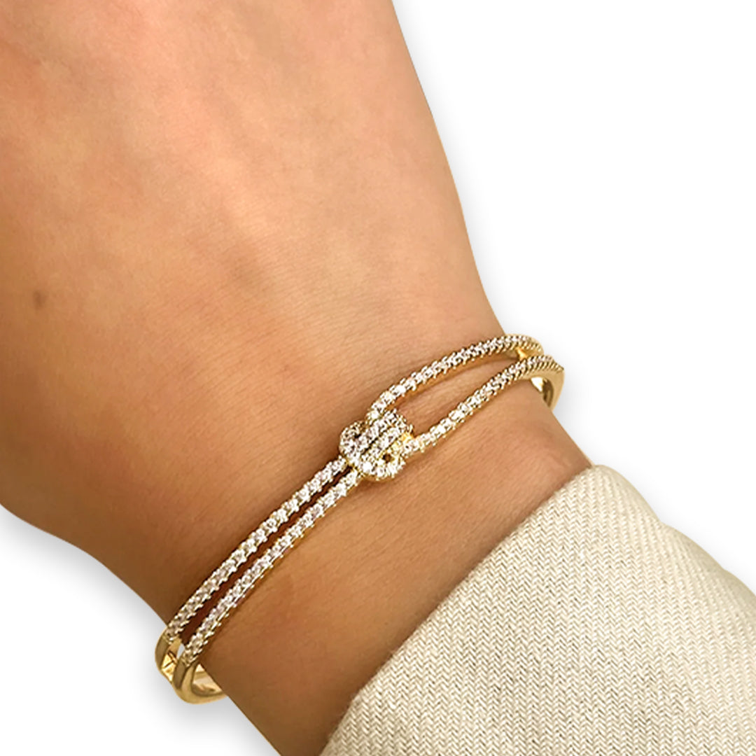 Dazzel Knot Bracelet