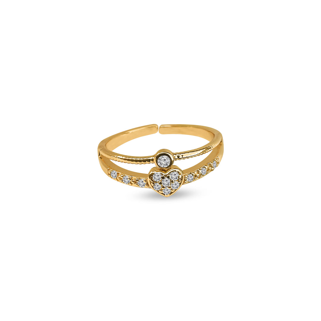 Heart’s Embrace Ring