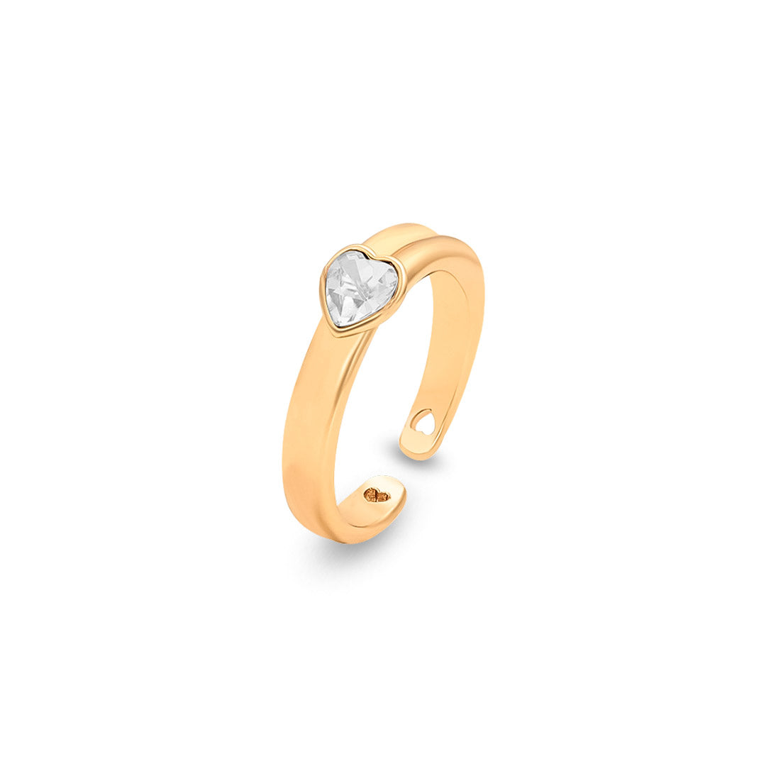 Heartlight Gold Ring