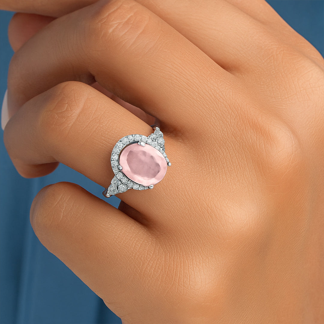 Rosé Radiance Ring