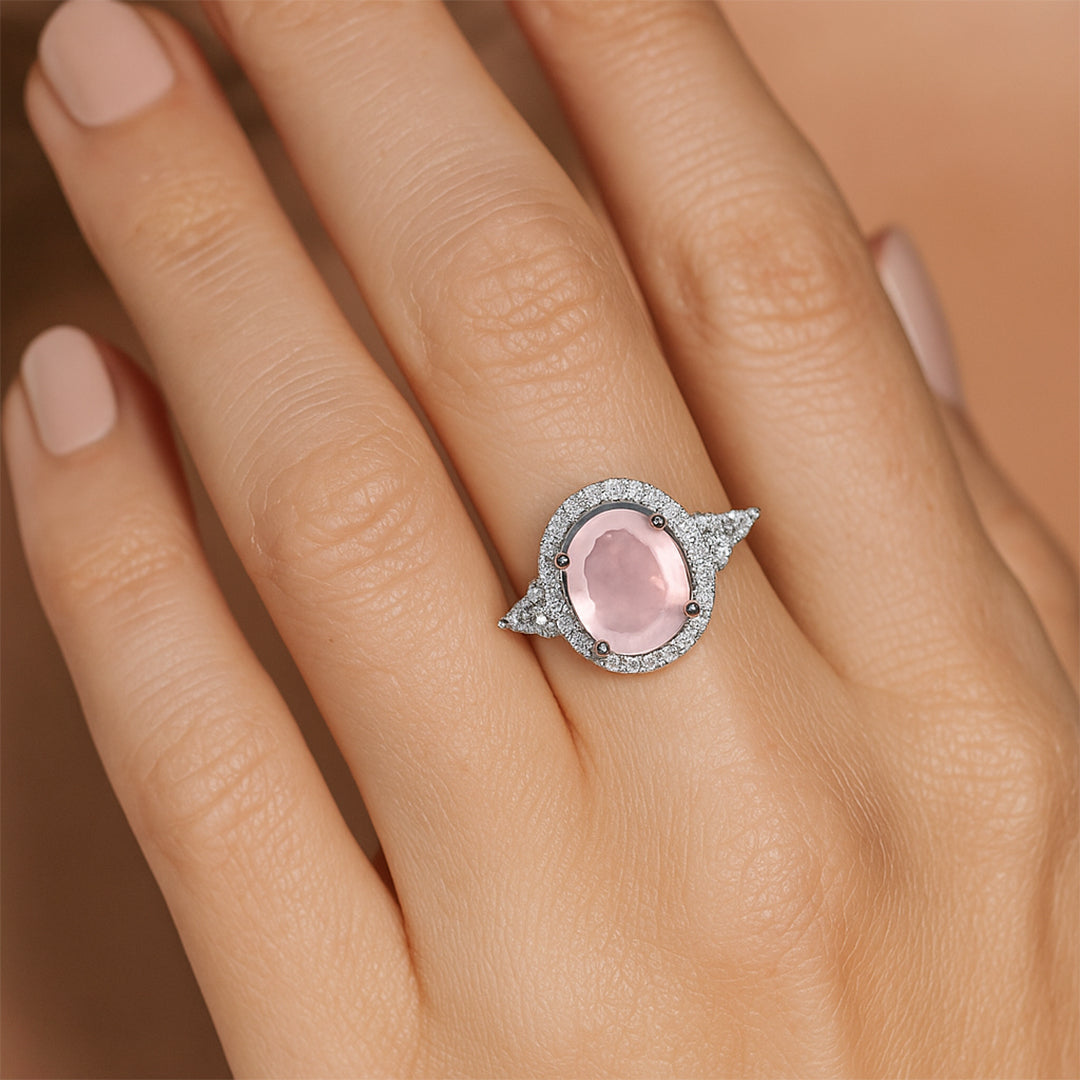 Rosé Radiance Ring