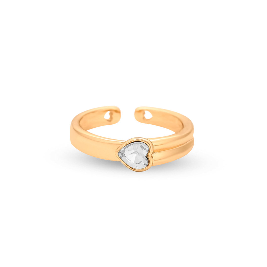 Heartlight Gold Ring