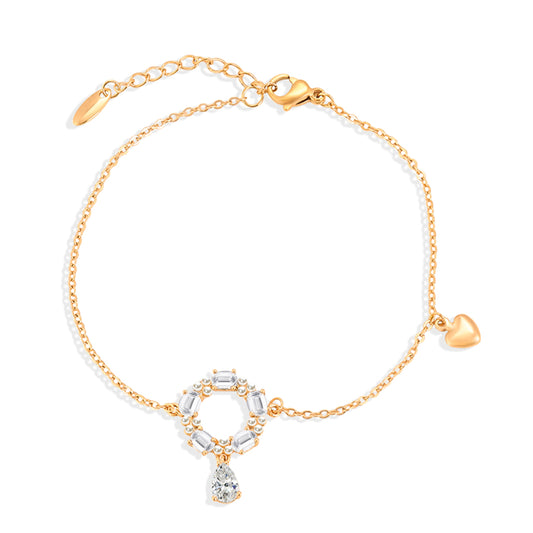 Gold Charm Bracelet