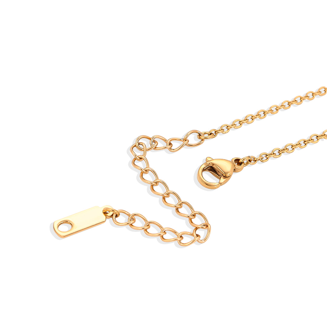 Gold Circle Necklace